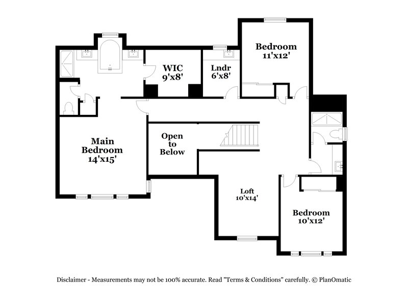 2,690/Mo, 8735 Le Agavi Ct Las Vegas, NV 89148 Floor Plan View 2