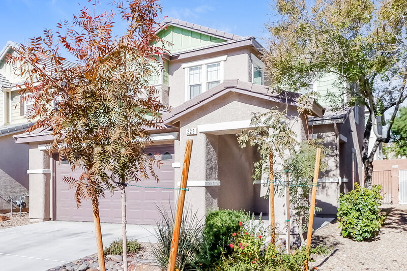 1,875/Mo, 228 Big Cliff Ave North Las Vegas, NV 89031 Rear View