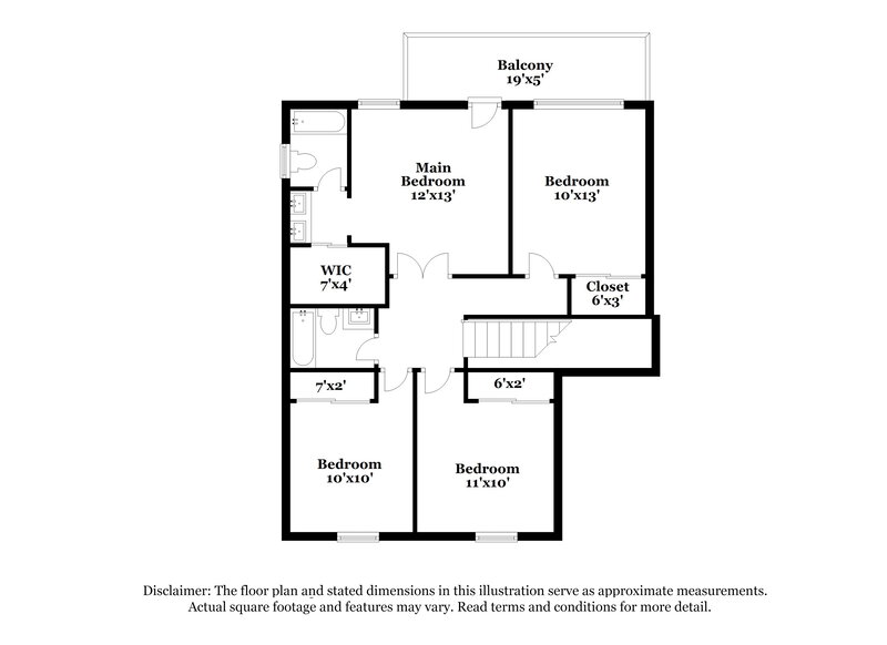 2,205/Mo, 9394 Fall Creek St Las Vegas, NV 89123 Floor Plan View 2