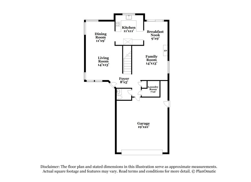 2,295/Mo, 2551 Wolverton Ave Henderson, NV 89074 Floor Plan View