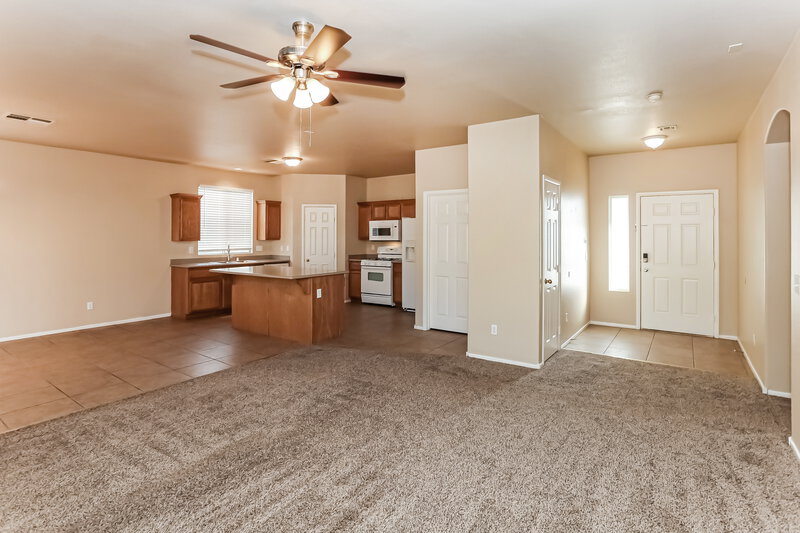 1,900/Mo, 6013 Deep Blue St North Las Vegas, NV 89031 Living Room View 2