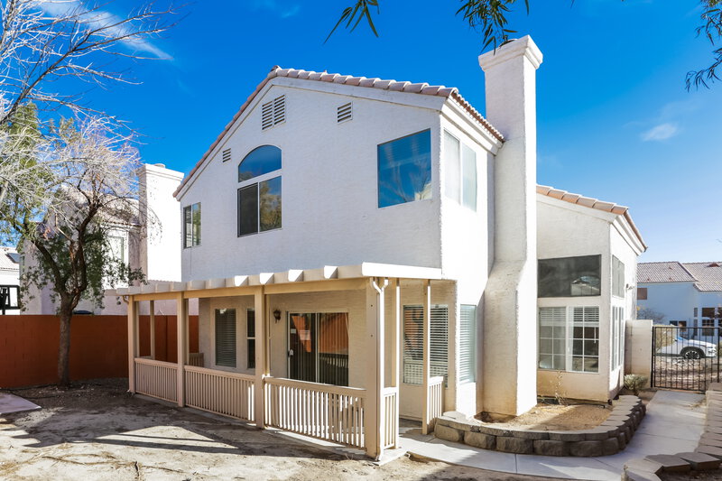 2,605/Mo, 2317 Homeland St Las Vegas, NV 89128 Rear View