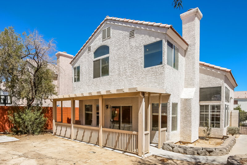 2,285/Mo, 2317 Homeland St Las Vegas, NV 89128 Rear View