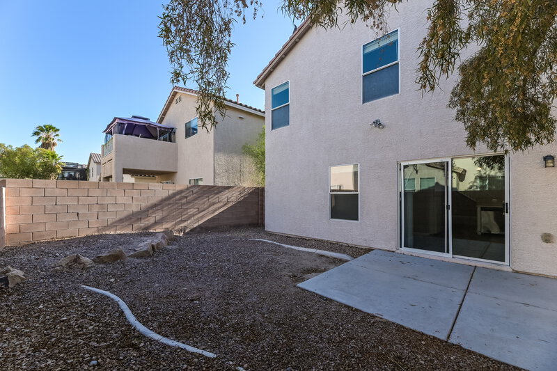 2,380/Mo, 11758 Bergamo Ct Las Vegas, NV 89183 Rear View