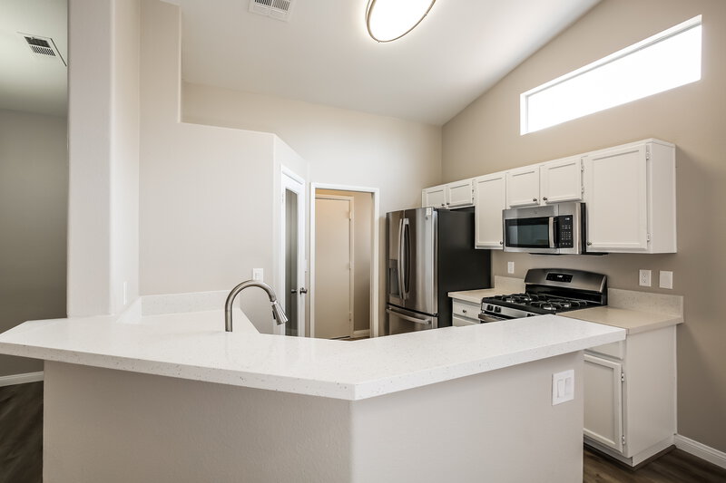 2,025/Mo, 1604 Watercreek Dr North Las Vegas, NV 89032 Kitchen View 2