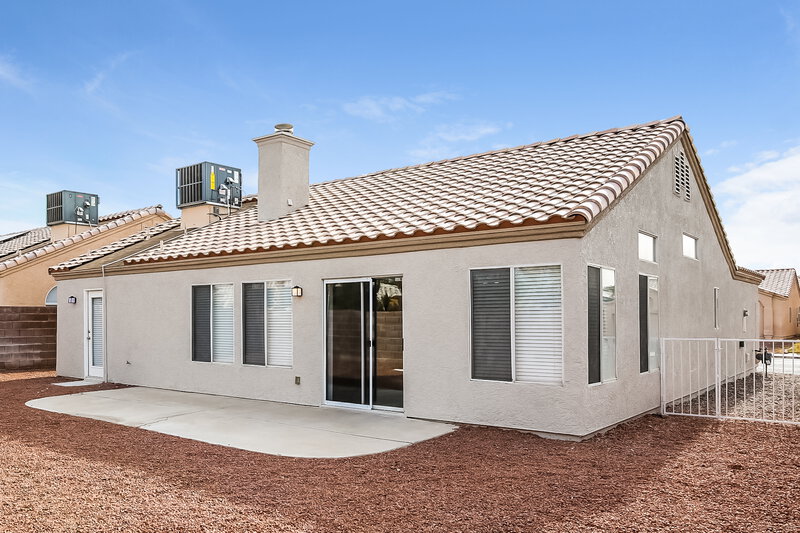 2,025/Mo, 1604 Watercreek Dr North Las Vegas, NV 89032 Rear View