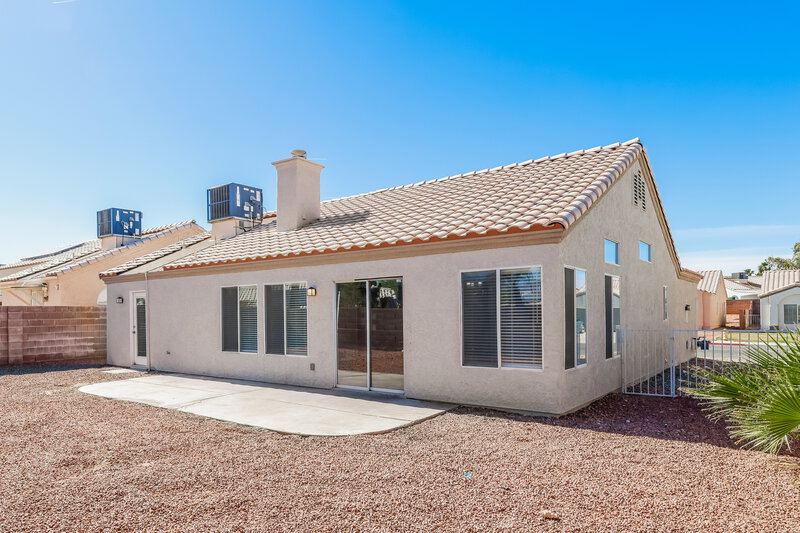 2,060/Mo, 1604 Watercreek Dr North Las Vegas, NV 89032 Rear View