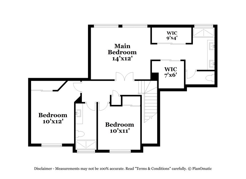 2,285/Mo, 7505 Moon Shower Cir Las Vegas, NV 89128 Floor Plan View 2