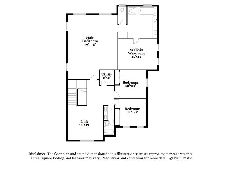 4,930/Mo, 10435 Romoco Ct Las Vegas, NV 89178 Floor Plan View 2