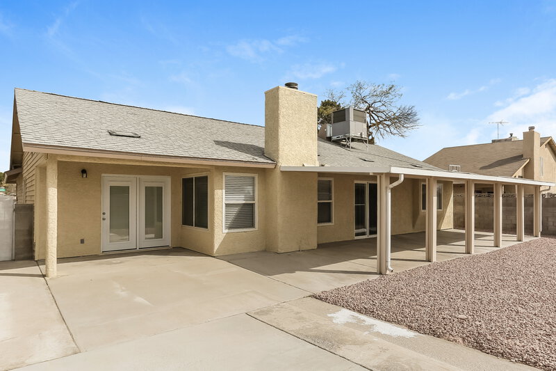 2,065/Mo, 6533 Faith Peak Dr Las Vegas, NV 89108 Rear View