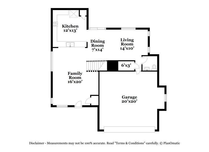 3,130/Mo, 5714 Old Colony Dr Las Vegas, NV 89139 Floor Plan View