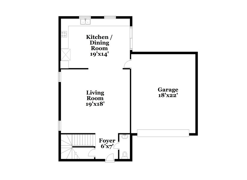 2,115/Mo, 6192 Windmill Island Ave Las Vegas, NV 89139 Floor Plan View