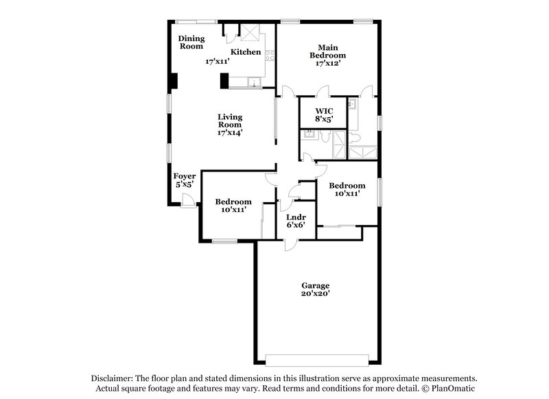2,035/Mo, 11738 Magliana St Las Vegas, NV 89183 Floor Plan View