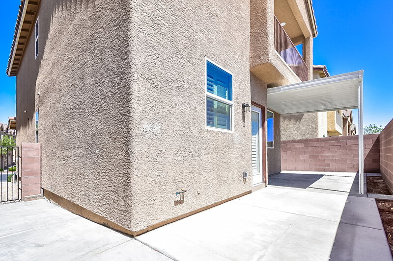 1,910/Mo, 10521 W Gilmore Ave Las Vegas, NV 89129 Rear View