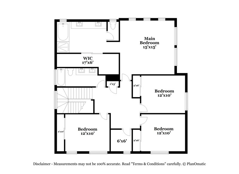 2,100/Mo, 6332 Tim English St North Las Vegas, NV 89031 Floor Plan View 2