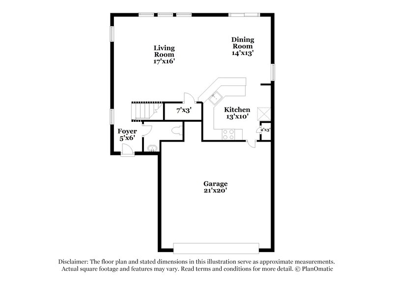 2,035/Mo, 213 Snow Dome Ave North Las Vegas, NV 89031 Floor Plan View