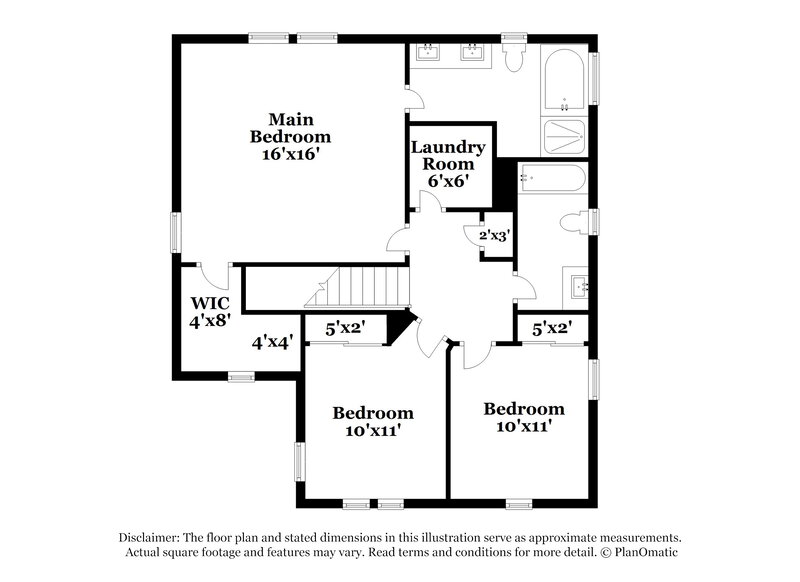2,035/Mo, 213 Snow Dome Ave North Las Vegas, NV 89031 Floor Plan View 2