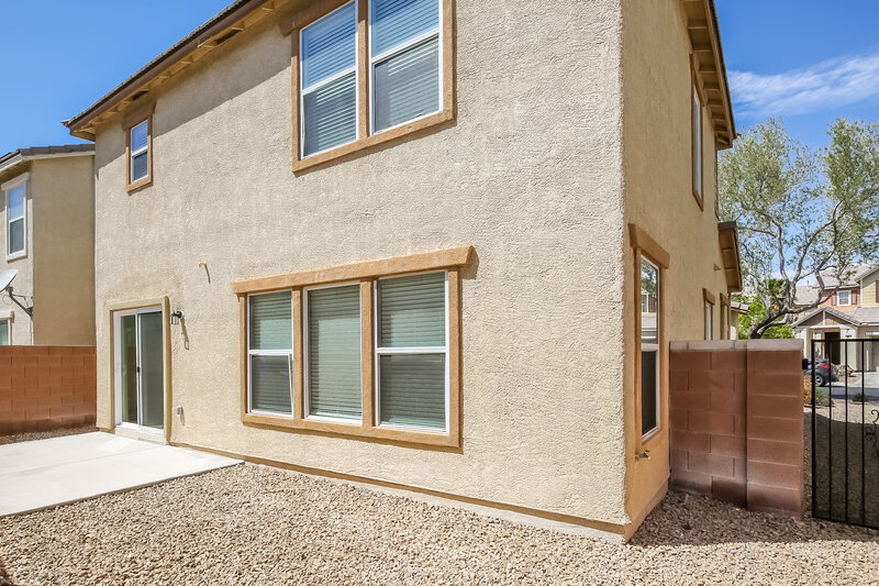 2,035/Mo, 213 Snow Dome Ave North Las Vegas, NV 89031 Rear View 2