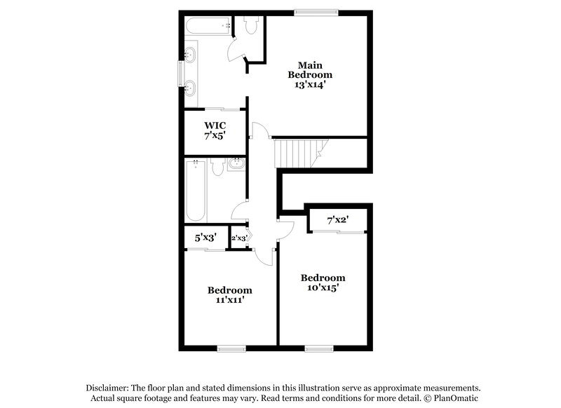 2,280/Mo, 4456 Wellsboro St Las Vegas, NV 89147 Floorplan View 2