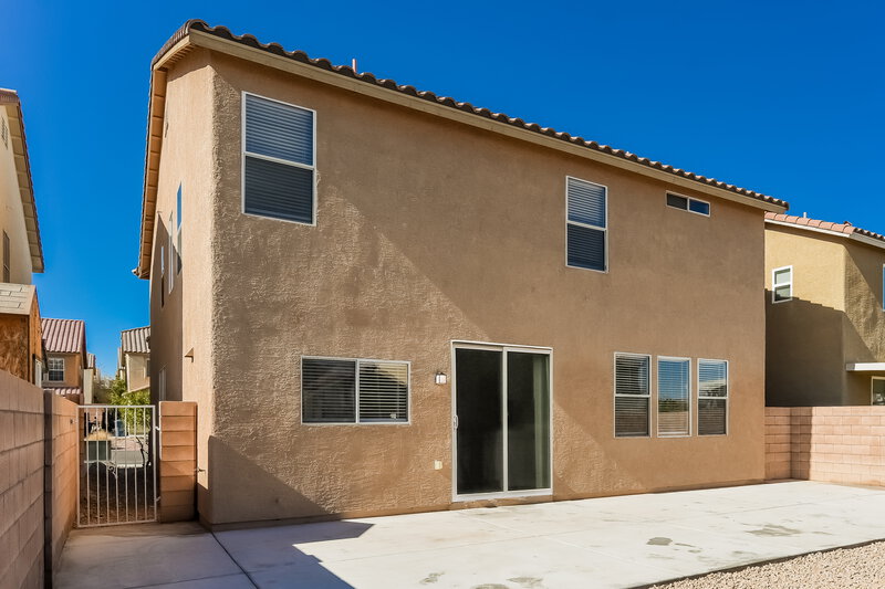 2,185/Mo, 8316 Freshwater Pearl Street Las Vegas, NV 89139 Rear View