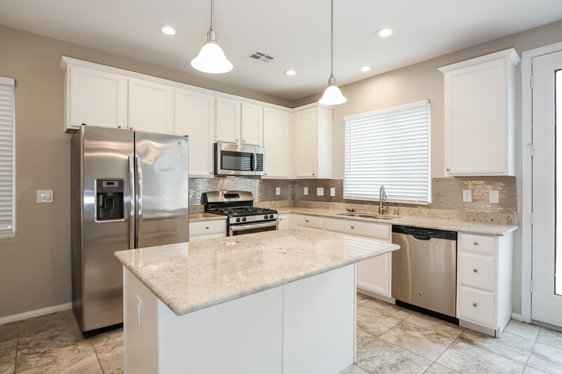 3,110/Mo, 7369 Puddle Duck St Las Vegas, NV 89166 Kitchen View