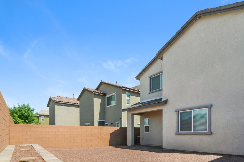 2,535/Mo, 8236 Nebula Cloud Ave Las Vegas, NV 89131 Rear View
