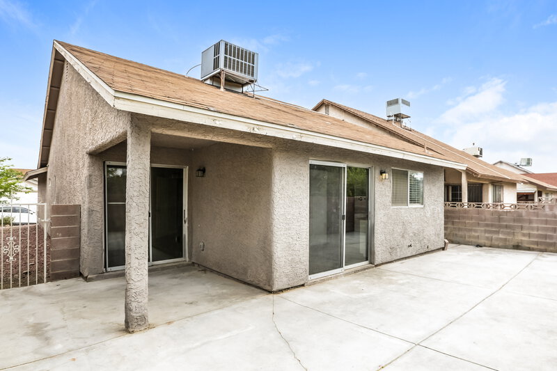 1,875/Mo, 4361 Faberge Ave Las Vegas, NV 89115 Rear View