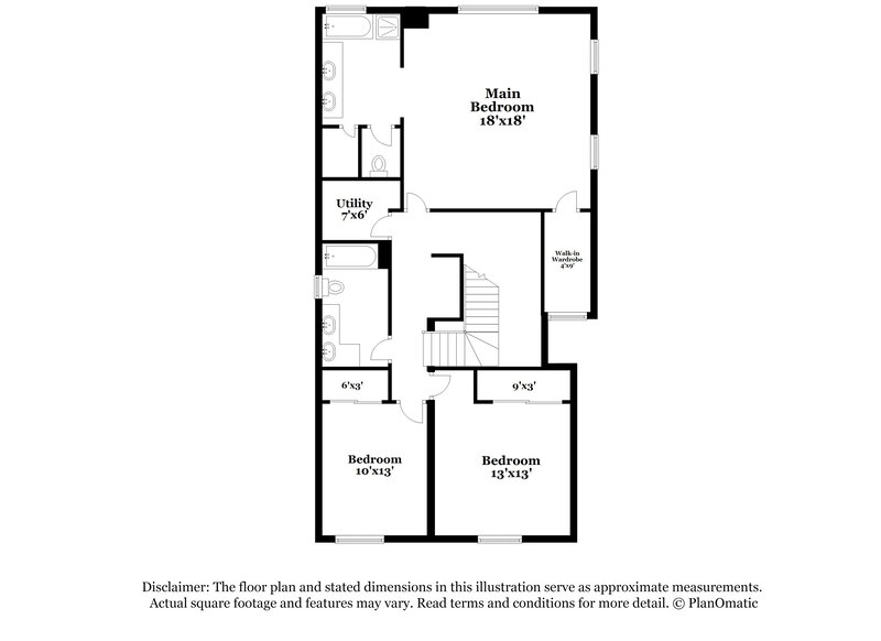 2,125/Mo, 10473 Asana St Las Vegas, NV 89178 Floor Plan View