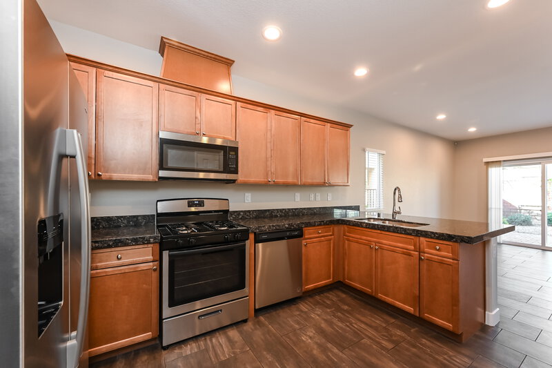 2,125/Mo, 10473 Asana St Las Vegas, NV 89178 Kitchen View 2