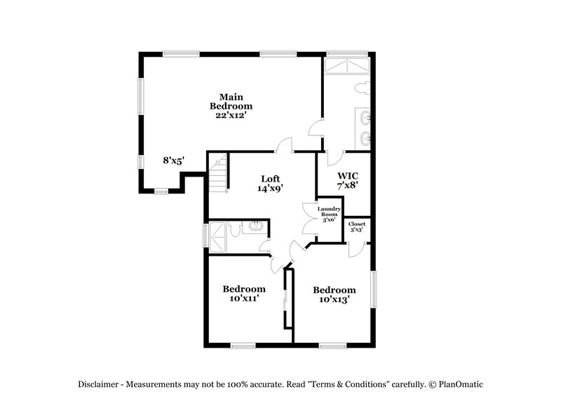 1,970/Mo, 5428 Funks Grove Ln Las Vegas, NV 89122 Floor Plan View 2
