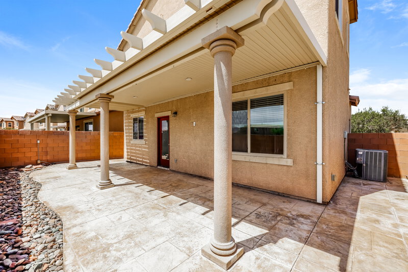 1,860/Mo, 5428 Funks Grove Ln Las Vegas, NV 89122 Rear View
