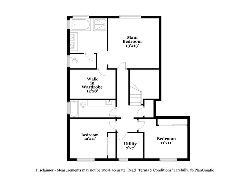 2,125/Mo, 7256 Coppertip Ave Las Vegas, NV 89179 Floor Plan View 2