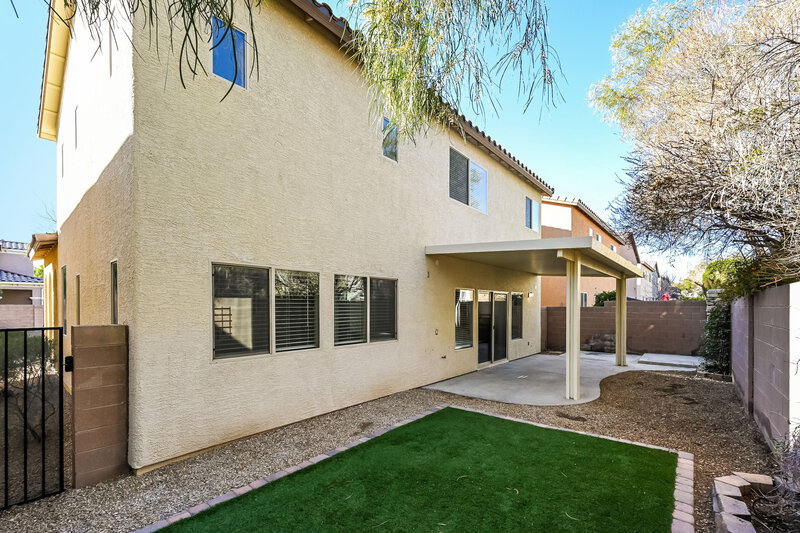 2,125/Mo, 7256 Coppertip Ave Las Vegas, NV 89179 Rear View