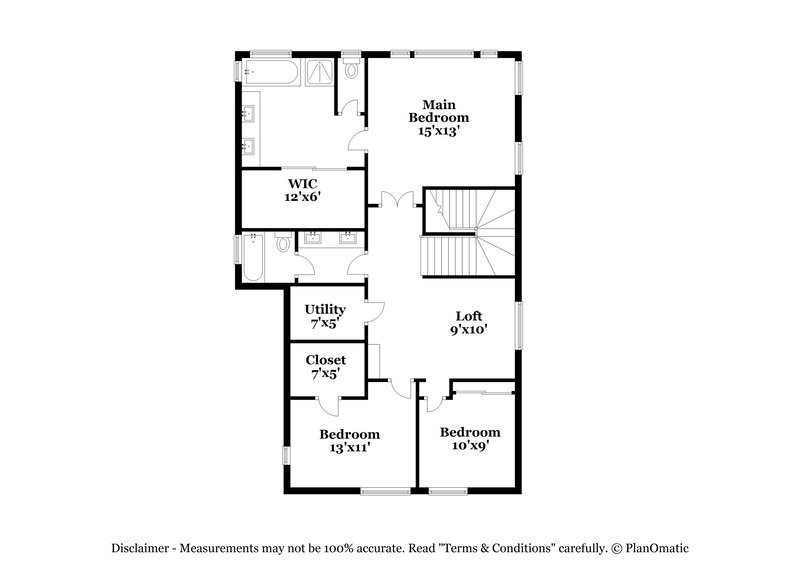 2,555/Mo, 9327 Wishing Creek Ave Las Vegas, NV 89178 Floorplan View 2