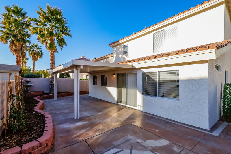 3,640/Mo, 10176 Climbing Lily St Las Vegas, NV 89183 Rear View