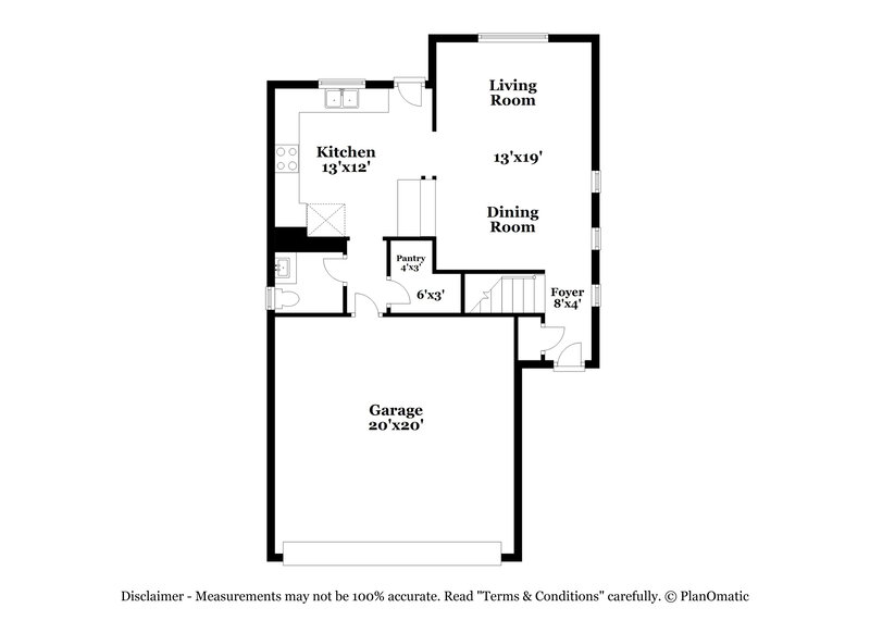 2,125/Mo, 4508 Harbison Canyon Ct Las Vegas, NV 89130 Floorplan View