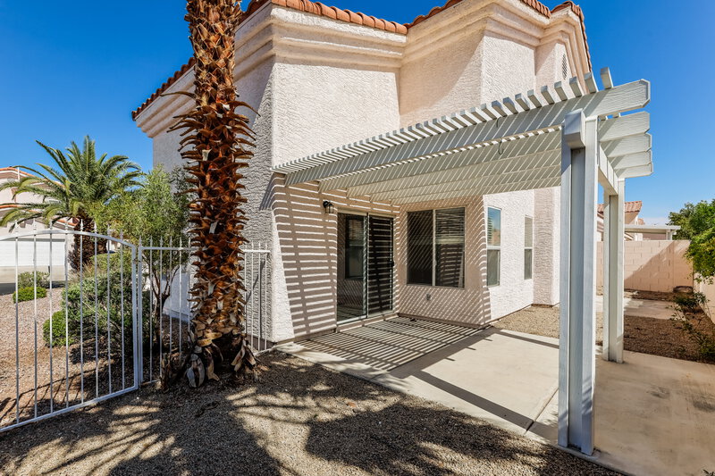 2,350/Mo, 104 Escada Ln Las Vegas, NV 89145 Rear View
