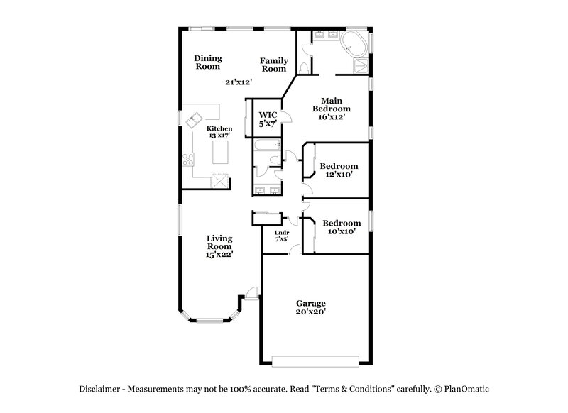 2,195/Mo, 5109 Backwoodsman Ave Las Vegas, NV 89130 Floorplan View