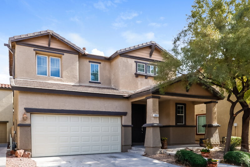 2,210/Mo, 642 Monument Point St Henderson, NV 89002 Front View