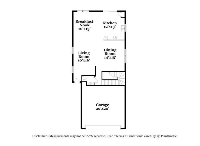 2,120/Mo, 3376 Palio Ave Las Vegas, NV 89141 Floor Plan View