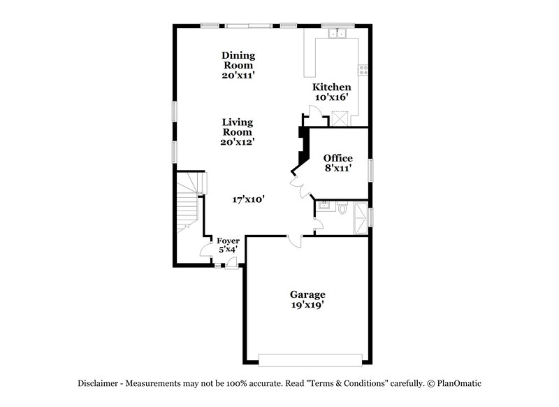 2,165/Mo, 10416 Raining Sky St Las Vegas, NV 89178 Floor Plan View