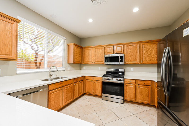 2,165/Mo, 10416 Raining Sky St Las Vegas, NV 89178 Kitchen View