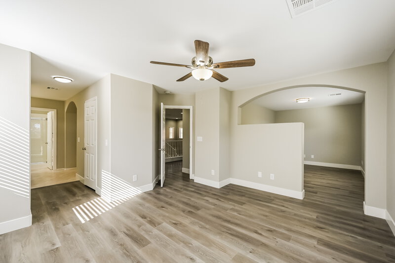 2,165/Mo, 10416 Raining Sky St Las Vegas, NV 89178 Main Bedroom View 2