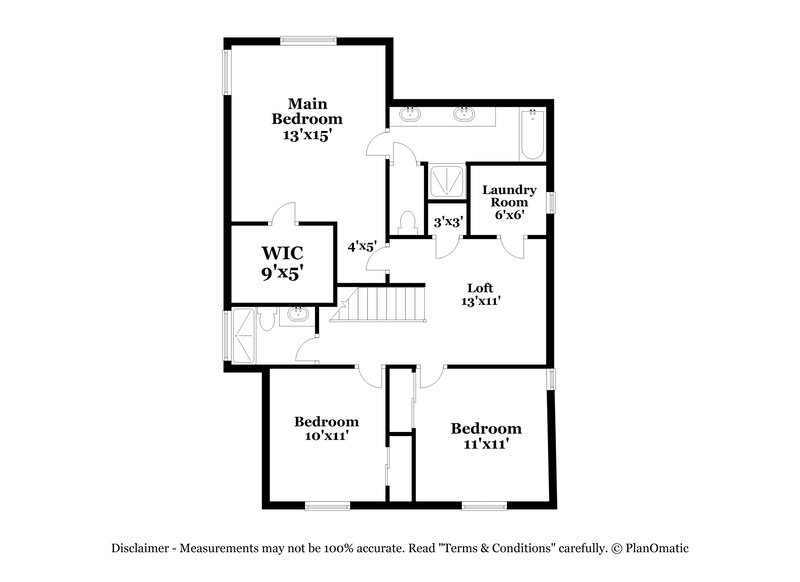 2,115/Mo, 7501 Perla del Mar Ave Las Vegas, NV 89179 Floor Plan View 2
