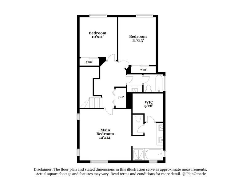 3,050/Mo, 1022 Shades End Ave North Las Vegas, NV 89081 Floorplan View 2