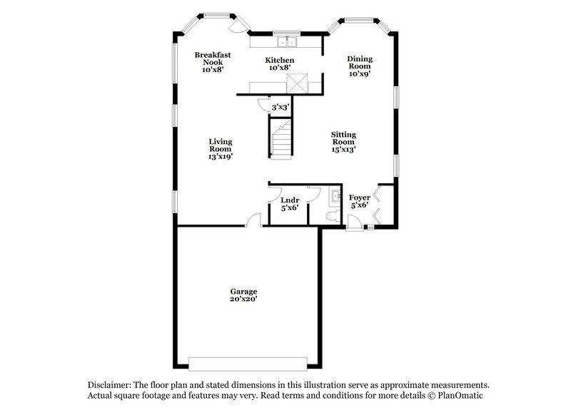 2,880/Mo, 3204 Harbor Vista St Las Vegas, NV 89117 Floor Plan View