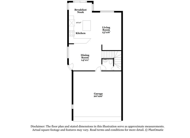 2,235/Mo, 6441 Butterfly Sky North Las Vegas, NV 89084 Floor Plan View 2