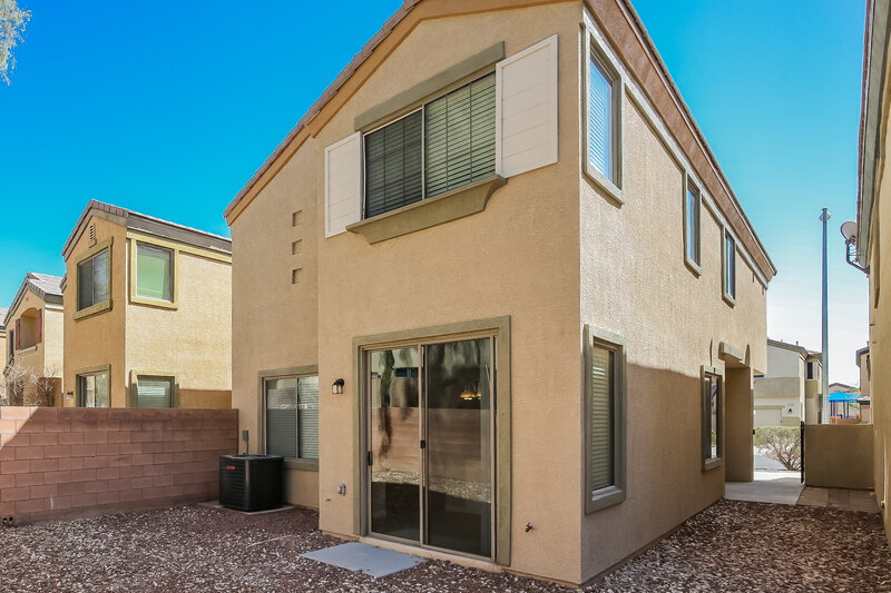 2,235/Mo, 6441 Butterfly Sky North Las Vegas, NV 89084 Rear View
