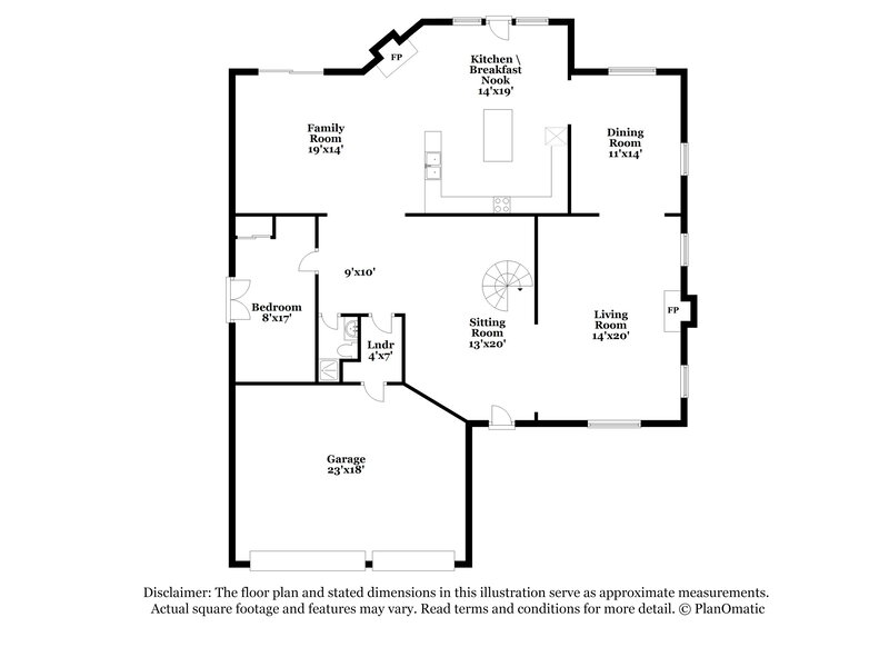 3,285/Mo, 8532 W Gilmore Ave Las Vegas, NV 89129 Floor Plan View