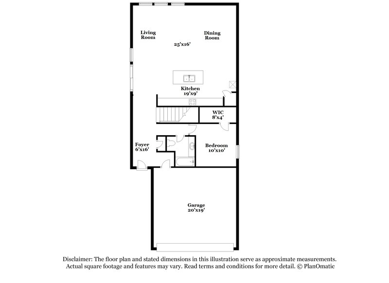 2,815/Mo, 2938 Saltillo Ln Las Vegas, NV 89121 Floor Plan View